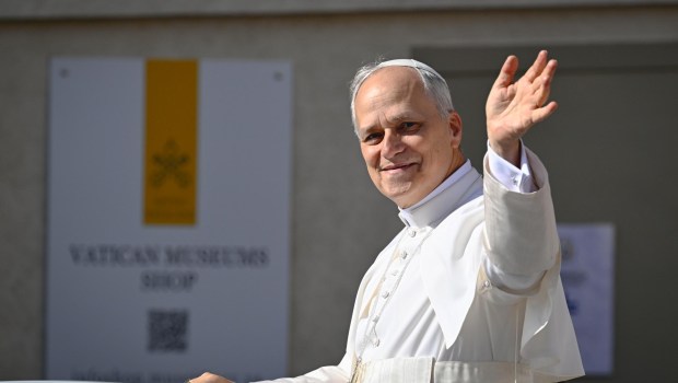 Holy Mass for the Beginning of the Pontificate of Pope Leo XIV, in St Peter's square in The Vatican on May 18, 2025.
