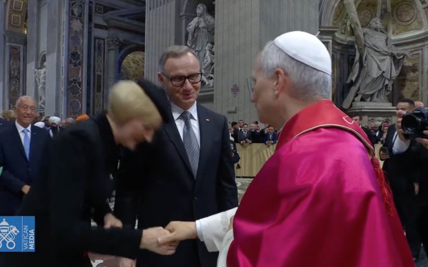 Prezydent Andrzej Duda z małżonką