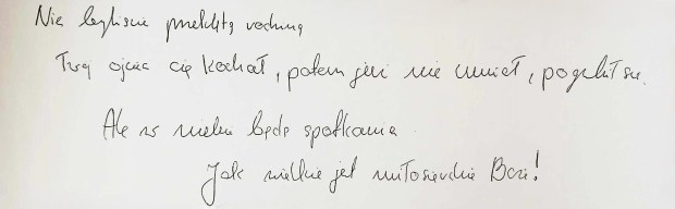Rękopis ks. Piotra Pawlukiewicza