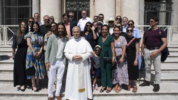 pope-leo-xiv-jonathan-roumie-chosen-vatican-media