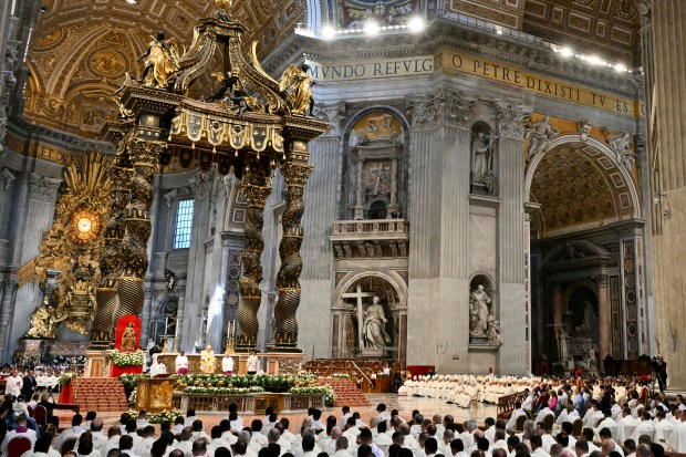 pope-leo-xiv-mass-st-peter's-basilica-jubilee-of-priests-vatican