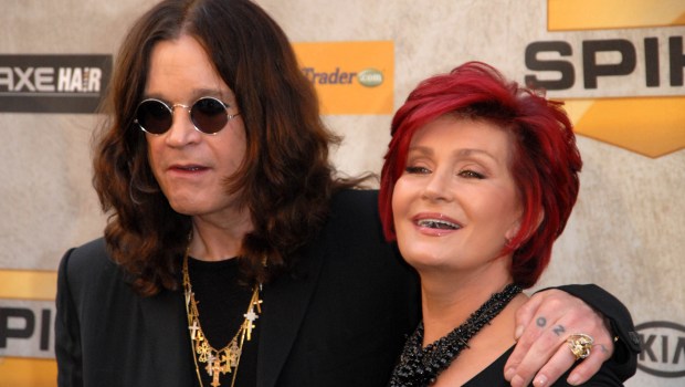 Ozzy Osbourne i Sharon Osbourne podczas czwartej edycji corocznej gali „Guys Choice Awards” organizowanej przez Spike TV, Sony Studios, Culver City, Kalifornia. 06-05-1
