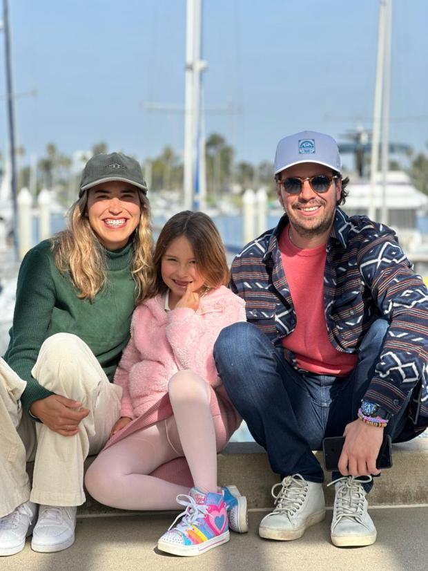 Karina y su familia
