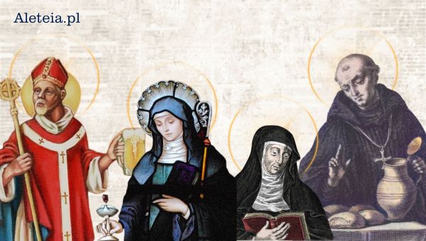 św. Arnulf z Metzu, św. Hildegarda z Bingen, Św. Brygida z Kildare, Św. Arnulf z Soissons