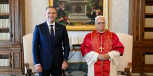 Papież Leon XIV przyjął prezydenta Karola Nawrockiego