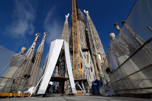 La tour la plus élevée de la Sagrada Familia devrait être achevée en 2026