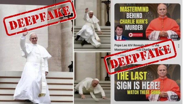 deepfake pope Leo XIV