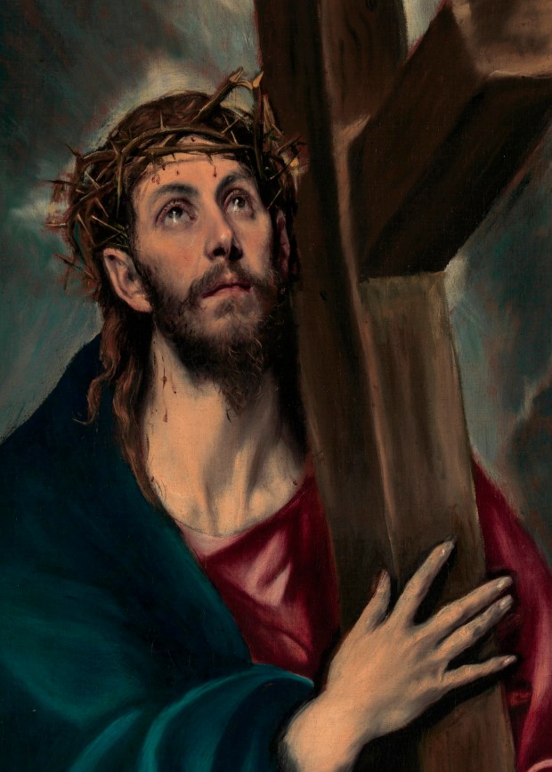 Chrystus niosący krzyż, obraz El Greco