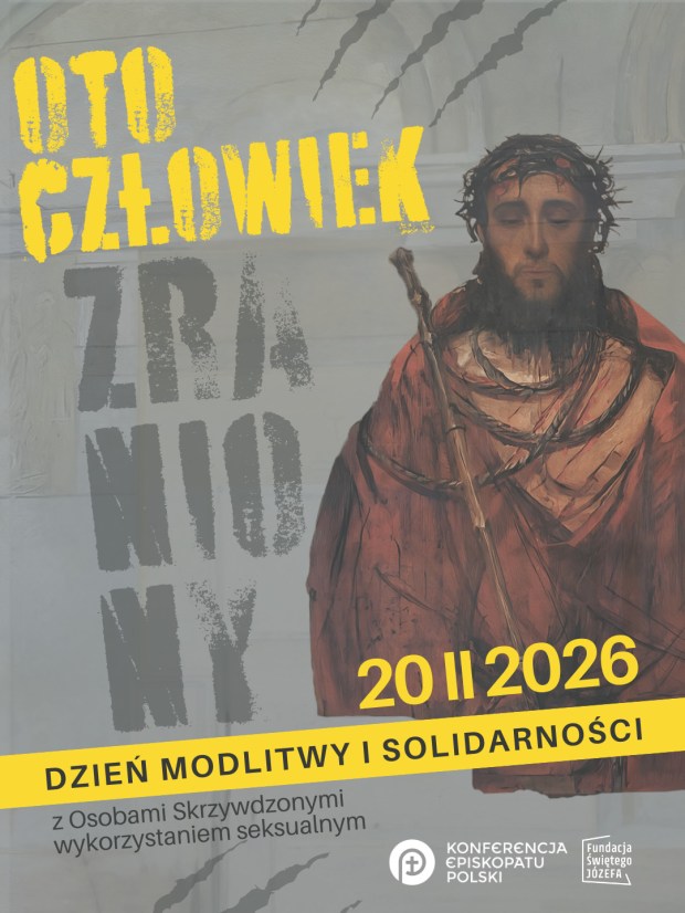 Plakat 10. Dnia modlitwy i solidarności z osobami skrzywdzonymi