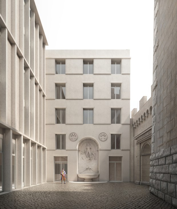 PROJET DE CASERNE GARDES SUISSES AU VATICAN