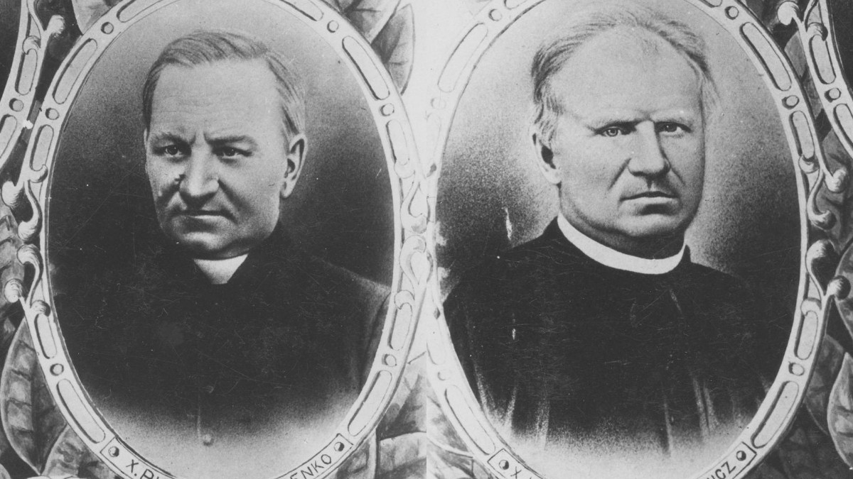 Ks. Piotr Semenenko i ks. Hieronim Kajsiewicz
