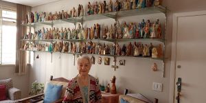 95 lat, 500 figurek Matki Bożej i Instagram. Maria do Carmo pokazuje, że na ewangelizację nigdy nie jest za późno