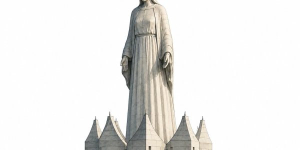 Konotopie: powstał najwyższy pomnik Matki Bożej w Europie