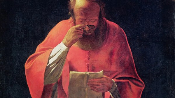 Św. Hieronim Czytający, Georges de La Tour, Luwr