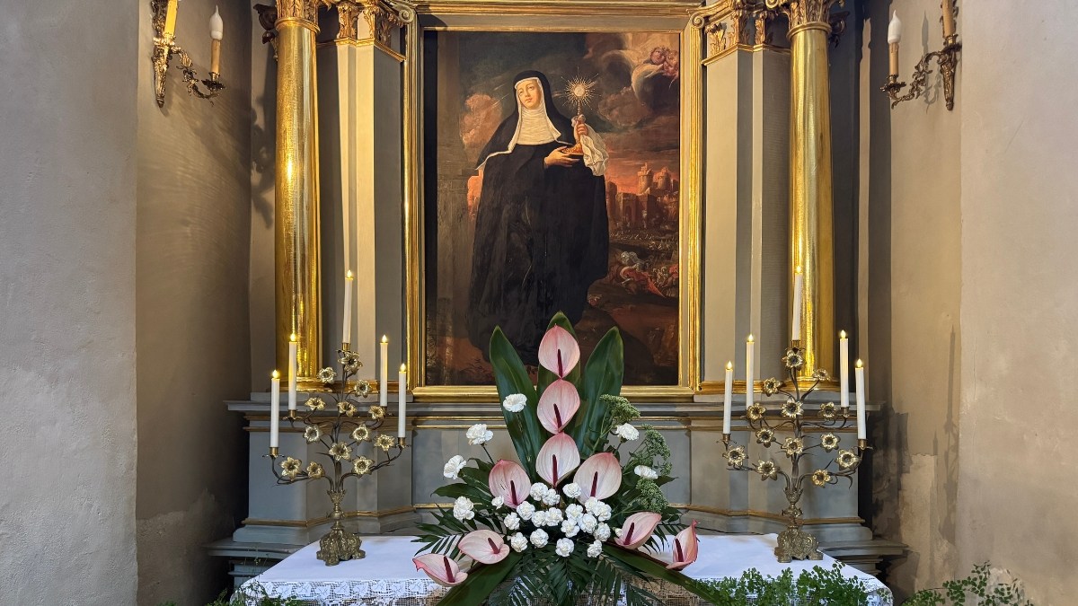 Ołtarz św. Klary z Asyżu